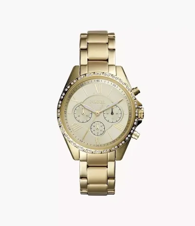 Reloj Fossil color dorado para dama
