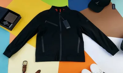Jacket deportiva Hummer para caballero color negro