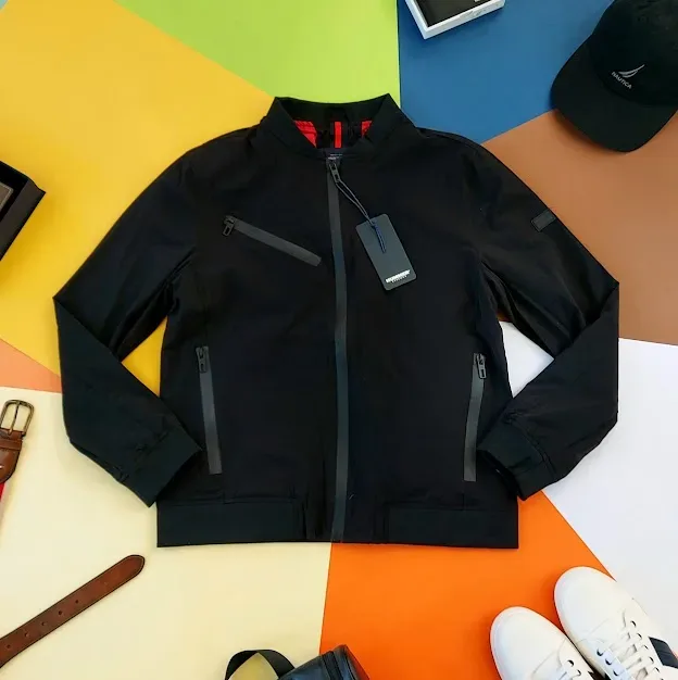 Jacket deportiva Hummer para caballero color negro