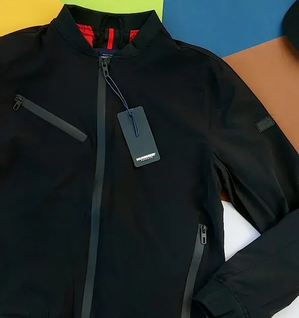 Jacket deportiva Hummer para caballero color negro