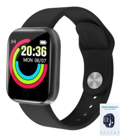 Reloj Inteligente color Negro Perlado