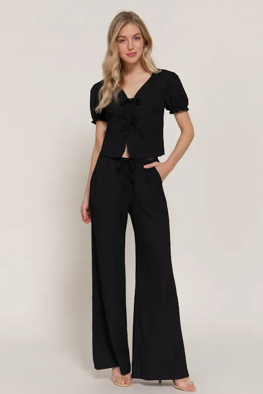 Conjunto Active Usa para dama SET14855 COLOR NEGRO
