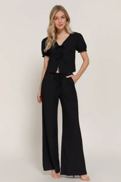 Conjunto Active Usa para dama SET14855 COLOR NEGRO