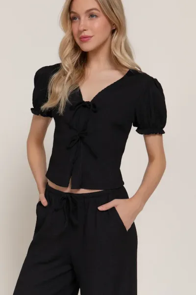 Conjunto Active Usa para dama SET14855 COLOR NEGRO