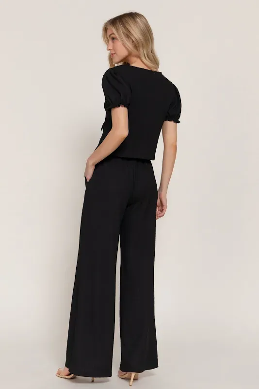 Conjunto Active Usa para dama SET14855 COLOR NEGRO