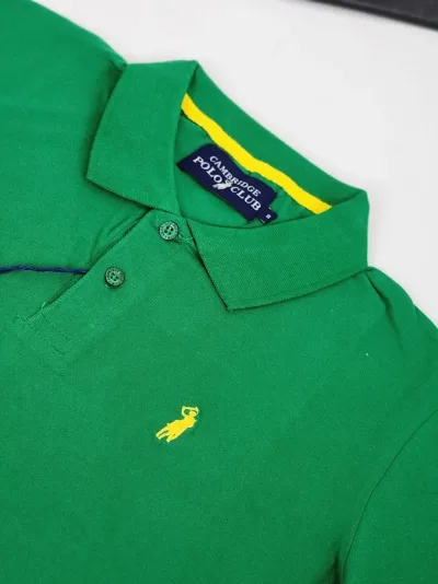 Camiseta Cambrige Polo Club para Caballero color verde