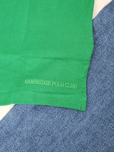 Camiseta Cambrige Polo Club para Caballero color verde