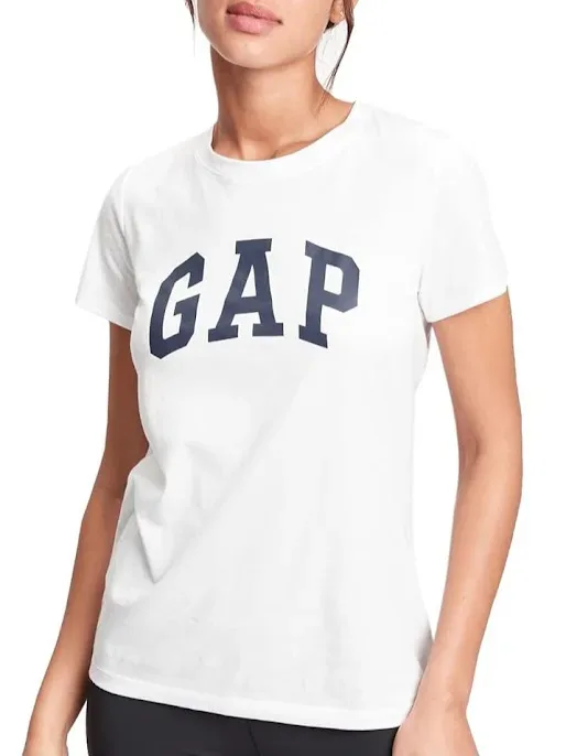 Camiseta Gap para dama color blanco
