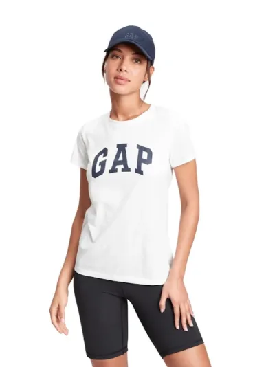 Camiseta Gap para dama color blanco