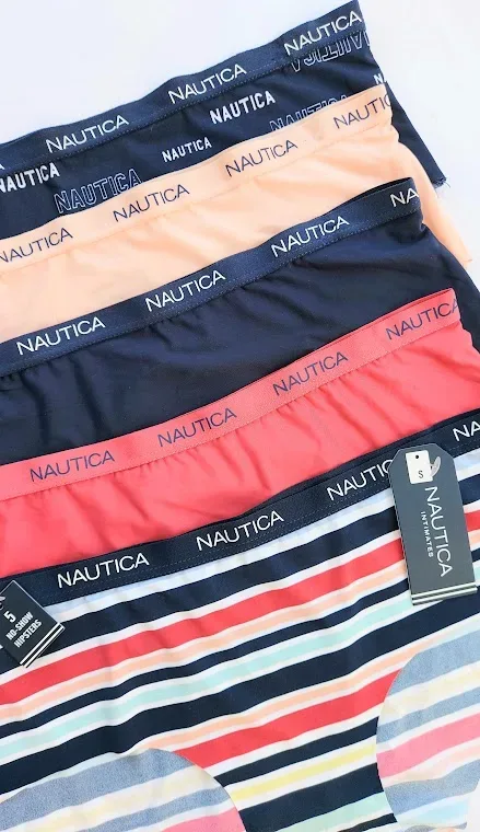 Set de bragas Naútica para dama diseño varios multicolor