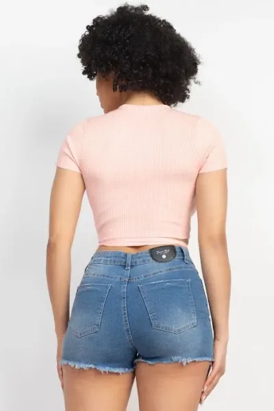 Blusa para dama color melocotón
