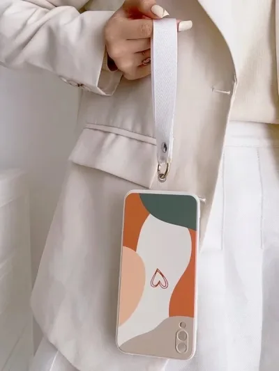 Funda para celular con diseño abstracto