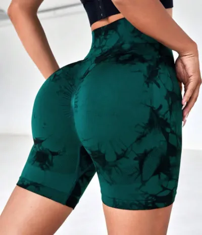Licra para dama color turquesa y negro