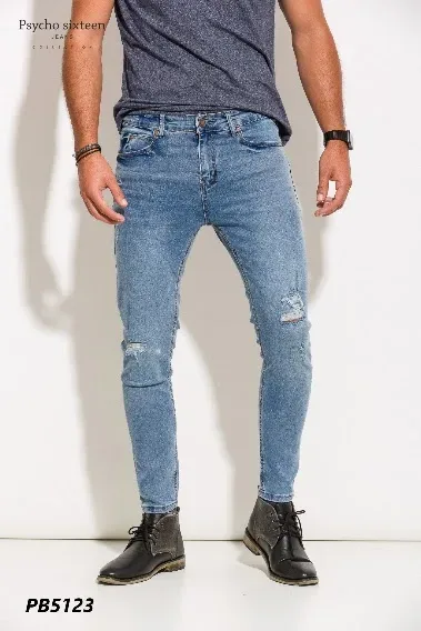Jeans Psycho Sixteen para caballero skinny PB5123