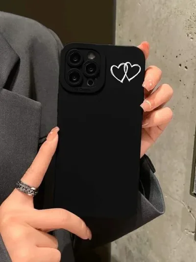 Funda para móvil con patrón de corazón iPhone 12 PRO