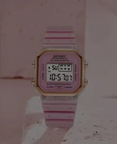Reloj para niña color lila