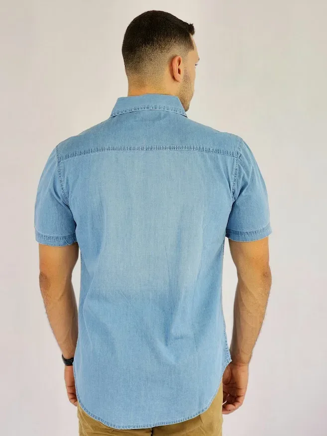Camisa Cambridge Polo Club para caballero claro
