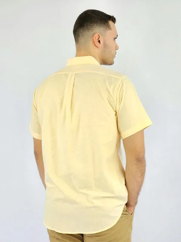 Camisa Cambridge Polo Club para caballero claro