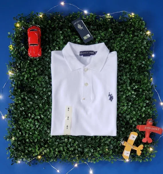 Camiseta para niño U.S Polo color blanco