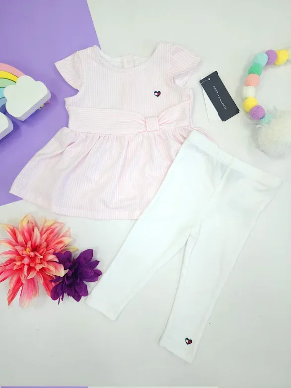 Conjunto Tommy Hilfiger para niña