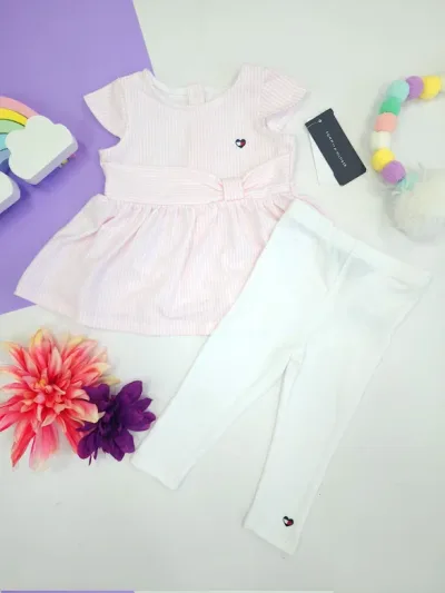 Conjunto Tommy Hilfiger para niña
