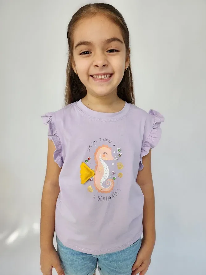 Blusa Fashion Nova para Niña