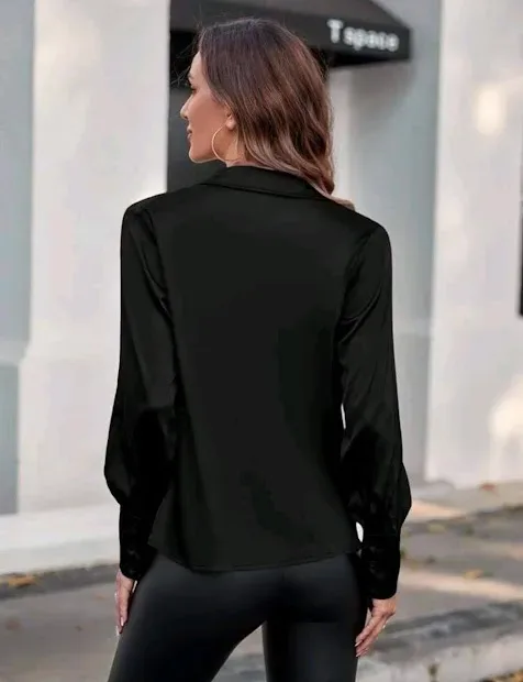 Blusa para dama color negro