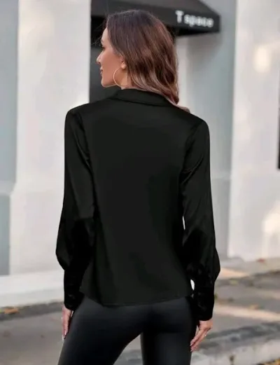 Blusa para dama color negro