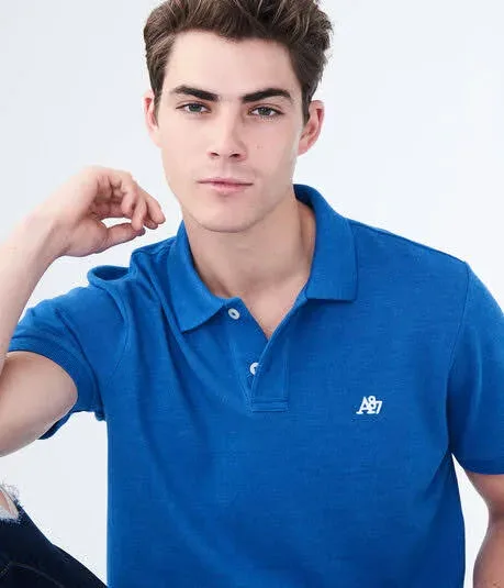 Camiseta Aeropostale de caballero color azul