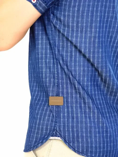 Camisa Hummer para caballero color azul
