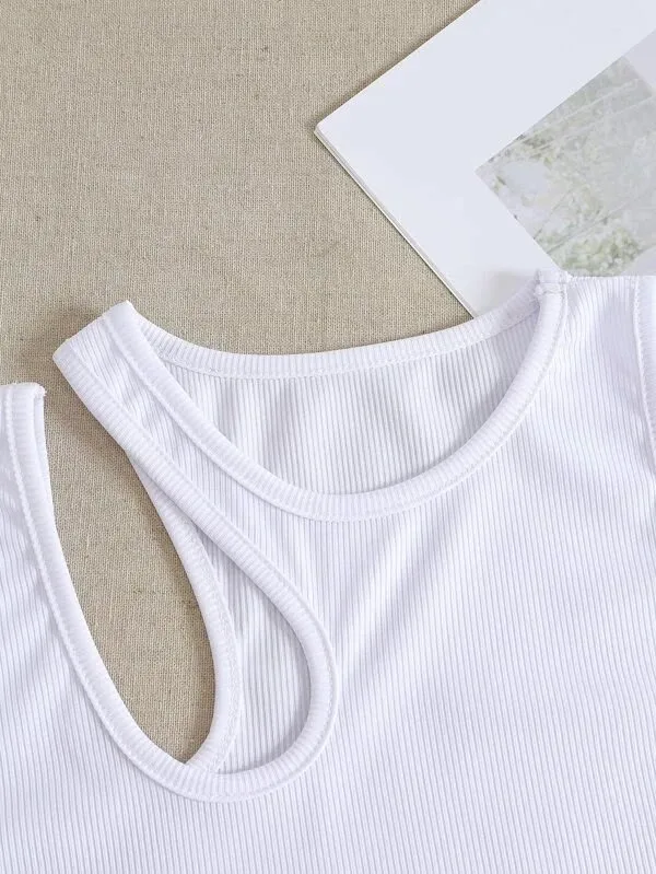 Blusa color blanca para dama