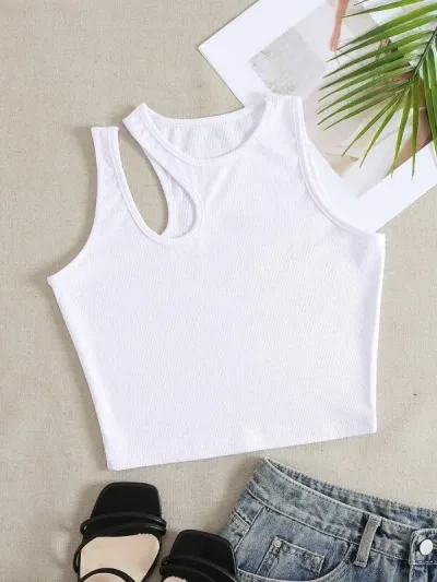 Blusa color blanca para dama