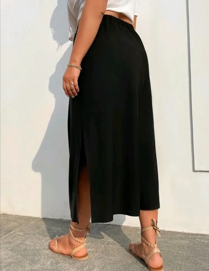 Falda Color Negro