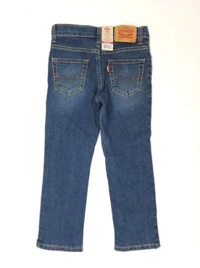 Jeans Levi´s para niño 511 Slim color mezclilla