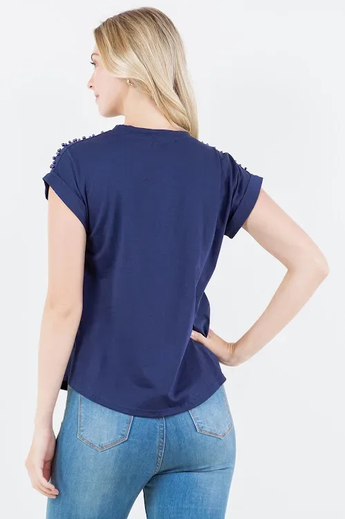Blusa para dama color azul