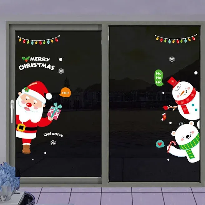 Pegatina decorativa de navidad