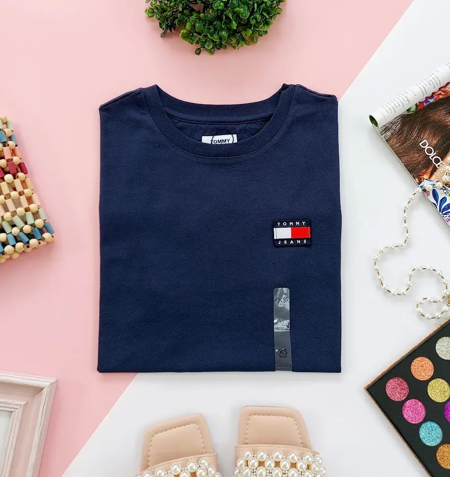 Camiseta Tommy Hilfiger color azul