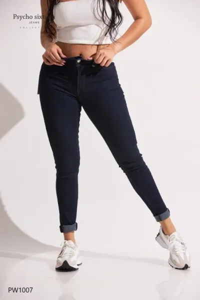Jeans PSYCHO SIXTEEN para dama high rise, skinny PW1007