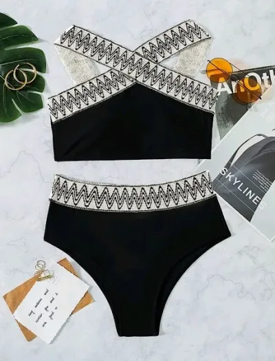 Vestido de baño para dama color negro