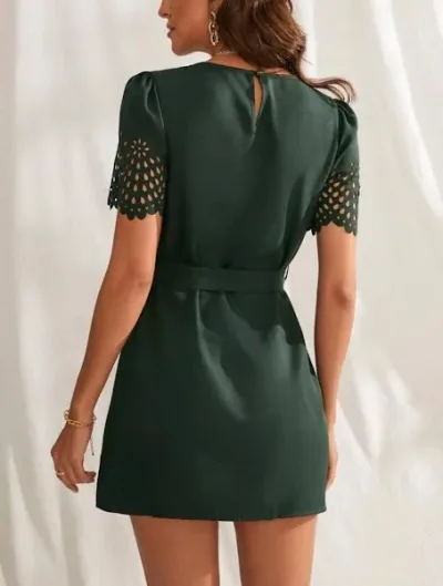 Vestido para dama color verde
