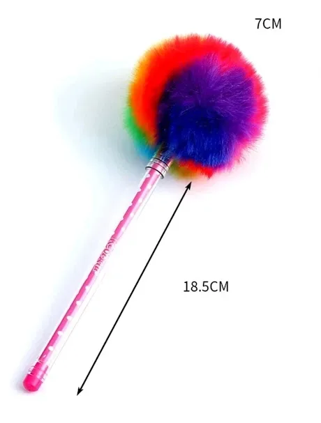 Bolígrafo con diseño de bola de color al azar
