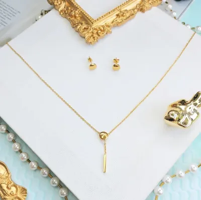 Conjunto de acero inoxidable para dama