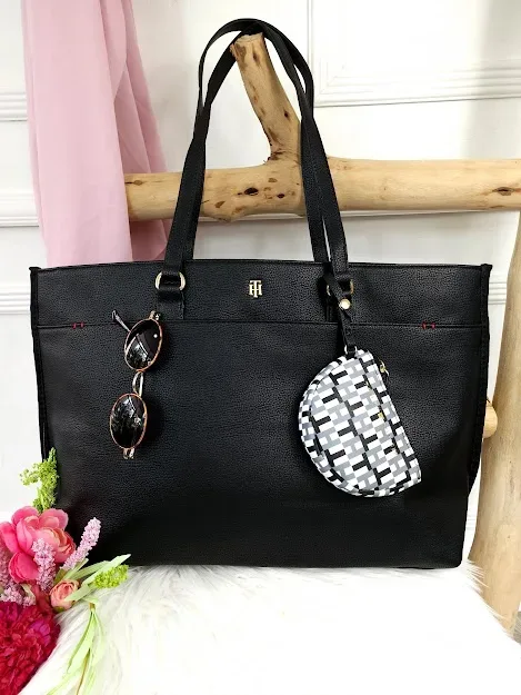 Bolso de hombro Tommy Hilfiger para dama color negro