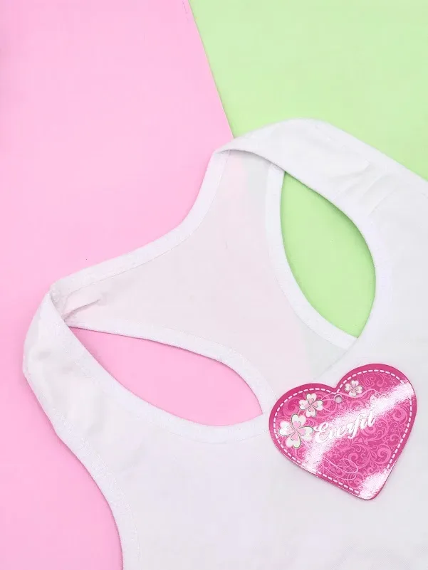 Top Everfit para niña 10466T #COLOR BLANCO