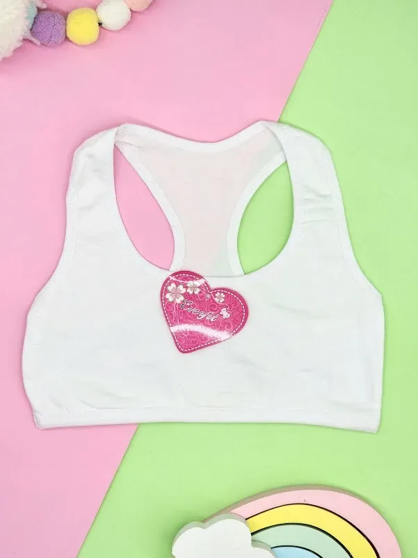 Top Everfit para niña 10466T #COLOR BLANCO