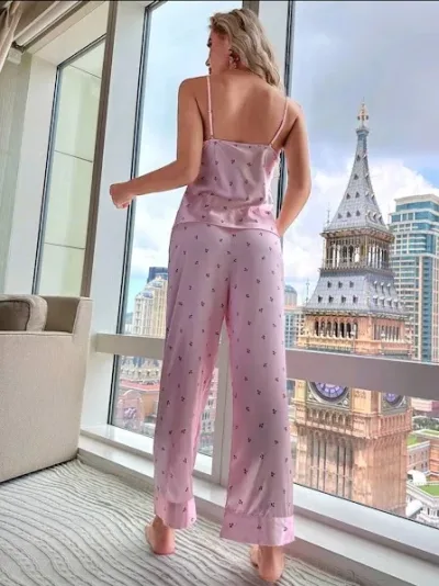 Pijama para dama diseño cerezas