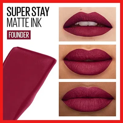Labial Maybelline NEW YORK super stay matte ink 115 FOUNDER.