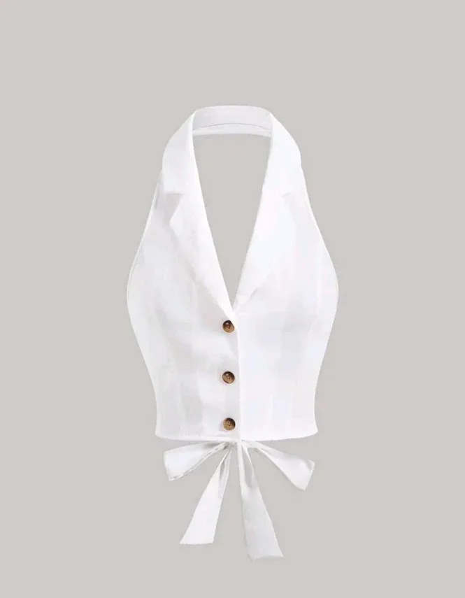 Blusa para dama color blanco