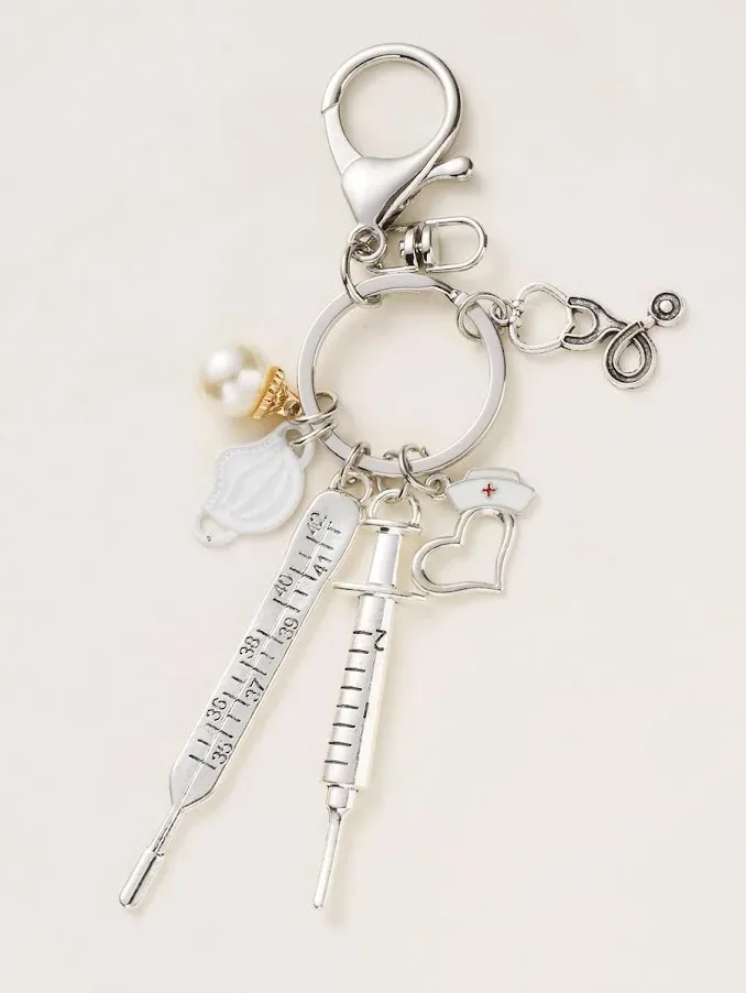 Llavero diseño de accesorios de enfermería