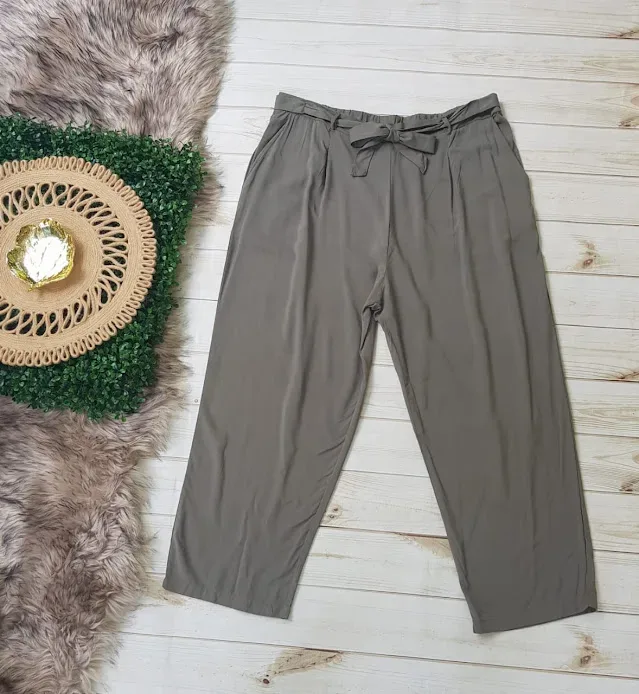 Pantalón Ambiance verde musgo